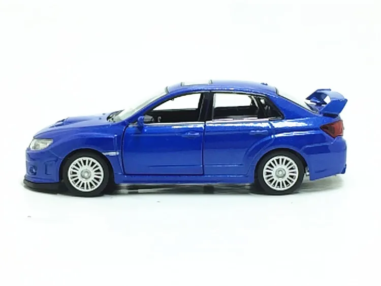 Высокая симуляция RMZ город 1:36 Diecasts модель Игрушечная машина металлическая Subaru Wrx Sti классическая модель автомобиля из сплава игрушки Детский подарок