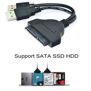 

Latest Useful USB 3.0 to 2.5" Mobile HDD SATA Hard Drive Cable Adapter for Sata 3.0 SSD&HDD Electronics Best One