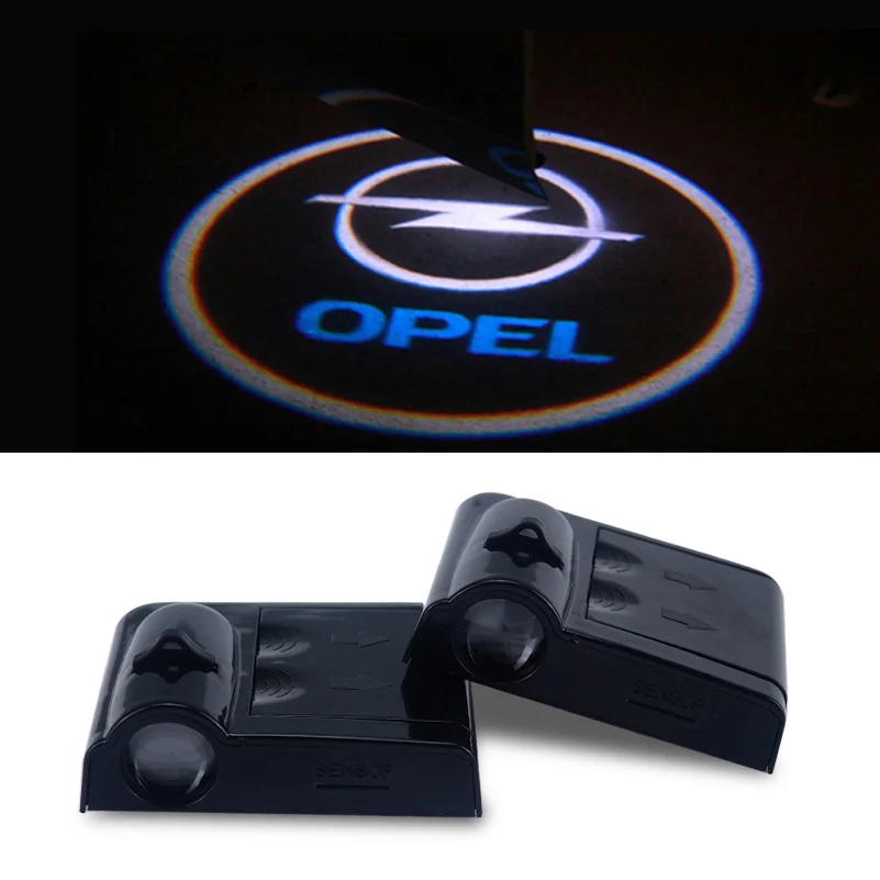 Warning Light with Opel Logo Projector LED Door for Opel Astra