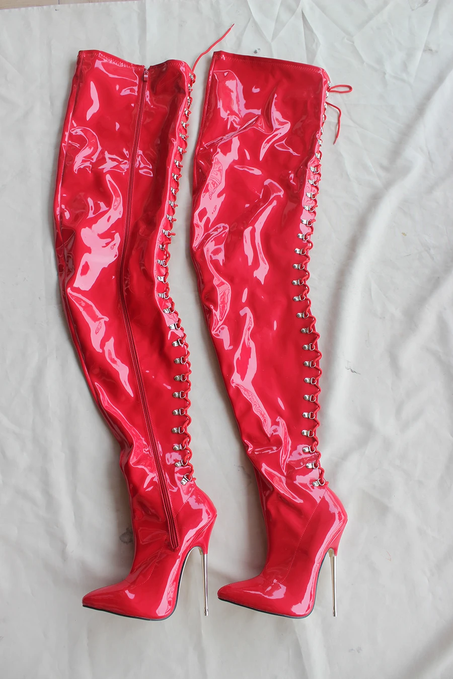 pointed high heel boots