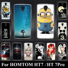 Soft TPU Plastic Case For HOMTOM HT7 HT 7 Pro Mobile Phone Cover Bag Cellphone Housing Shell Skin Mask Color Paint Shipping Free