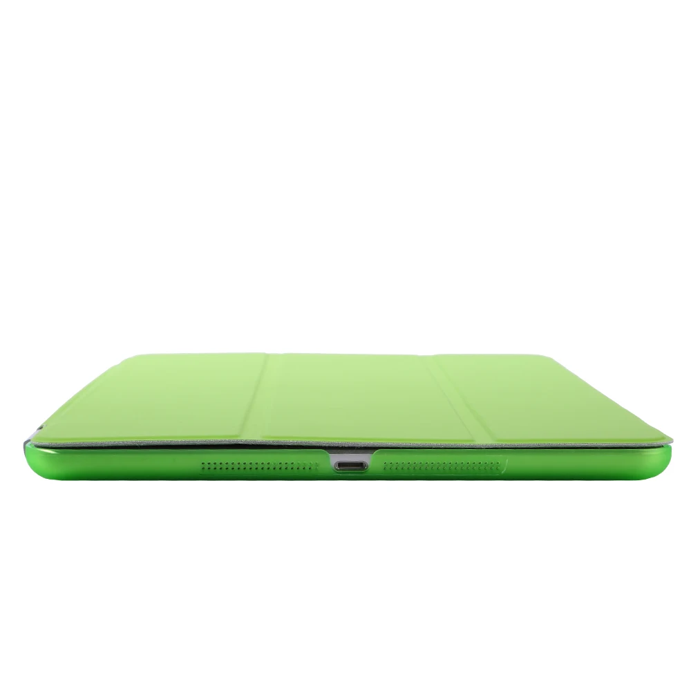 Для iPad Air 1 чехол с подставкой, ультра тонкий PU кожаный+ Силиконовый мягкий чехол для iPad Air Auto Sleep+ три подарка - Цвет: green