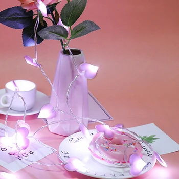 

1/3/4/5m LED String Light Heart Shape Lamp Room Garden Christmas Wedding Party Decoration Holiday Lights