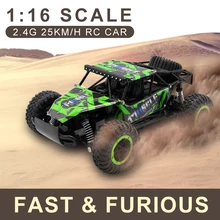BIGSMYO 1:16 RC CAR 2.4G 25KM/h High Speed Climbing RC Crawler Cars 4CH 2WD RC Drift Car Crawler Radio-Controlled Toys For Boys