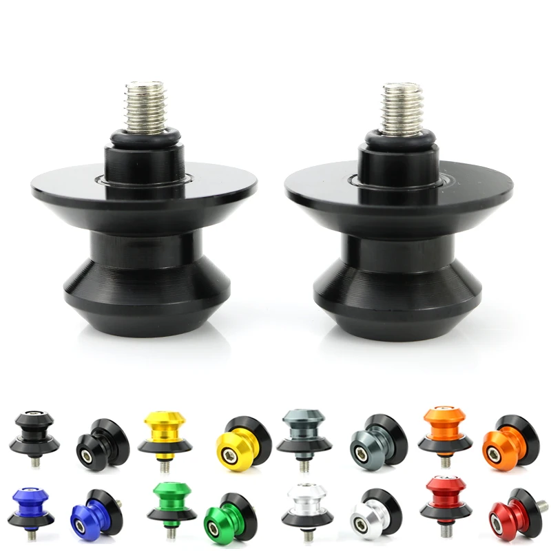 

For Aprilia RSV4 RSV tuono Tuono 1000 RTuono V4 APRC 1000 Mtorcycle CNC Alloy Aluminum Swingarm Stand Bobbins Screws Spools