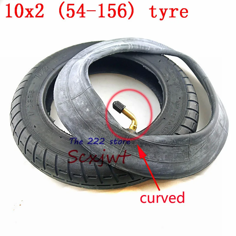 Dasing 10 Inch Electric Scooter Tire Tyre 10X2 Inflation Wheel Tyre Inner Tube Wanda 10X2 Pneumatic Tyre For Mijia M365 54-156