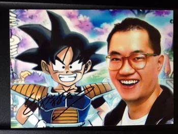 

hand signed Toriyama Akira autographed photo 5*7 J-POP free shipping 062018
