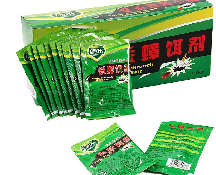 Powerful Bombs Authentic green leaves qing baits kill cockroach ants medicine insecticide