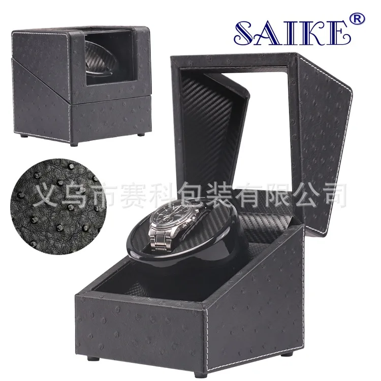 

Hand-in wholesale miniature leather single-meter automatic mechanical watch wobble meter motor box