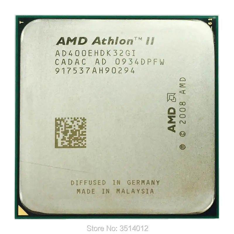 Трехъядерный Процессор AMD Athlon II X3 400e 400 2 ГГц процессор AD400EHDK32GI разъем AM3 |