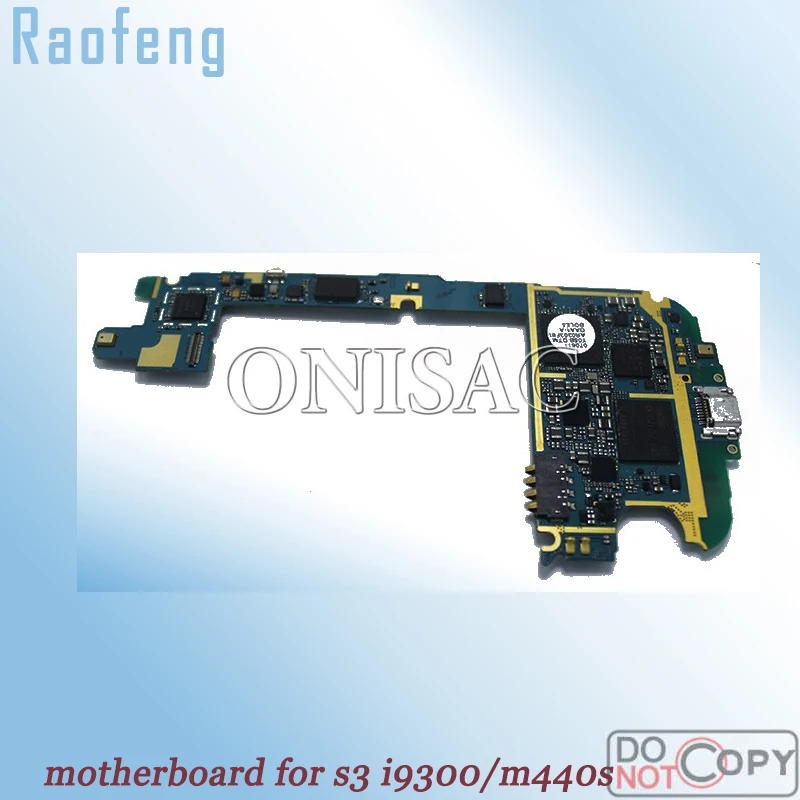 

Raofeng Unlocked for Samsung galaxy S3 motherboard GT-i9300 SHW-M440S mainboard EU version with full chips Logic Board