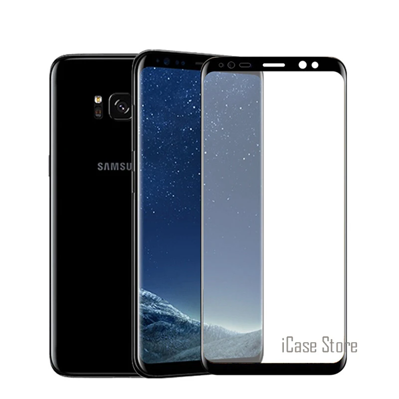 3D изогнутые Цвет полное покрытие закаленное Стекло для Samsung Galaxy S8 плюс Экран