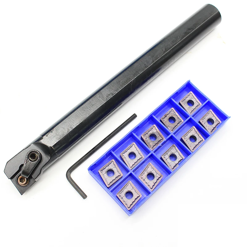 

1 шт. S20R MCLNR12 + 10 шт. CNMG120408 LM HP1025 токарный станок с ЧПУ твердосплавный инструмент для обработки деталей вращения вставной держатель инструмента
