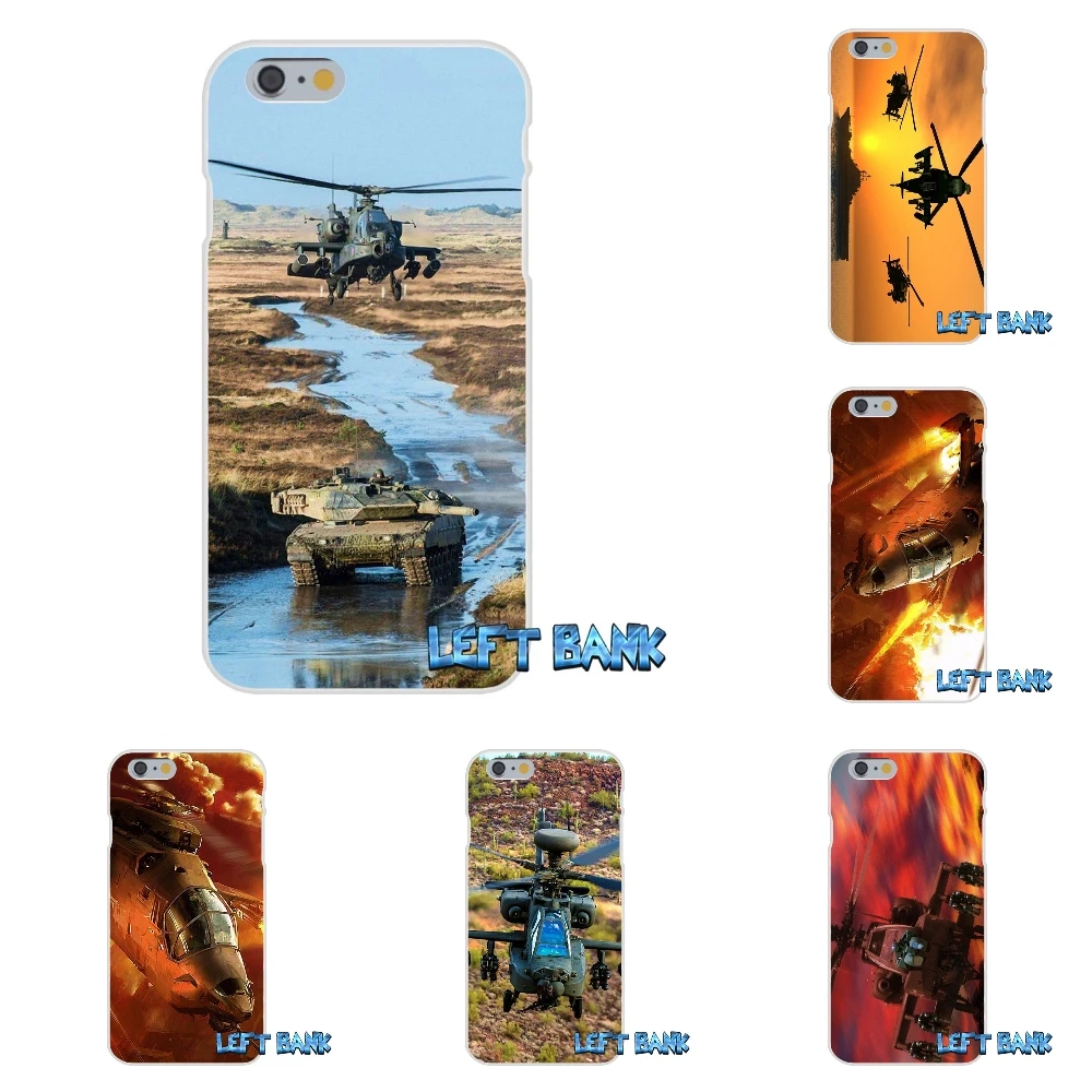 Apache Helicopters at sunset Print Soft Silicone TPU Transparent Cover Case For Samsung Galaxy A3 A5 A7 J1 J2 J3 J5 J7 2016 2017 | Мобильные