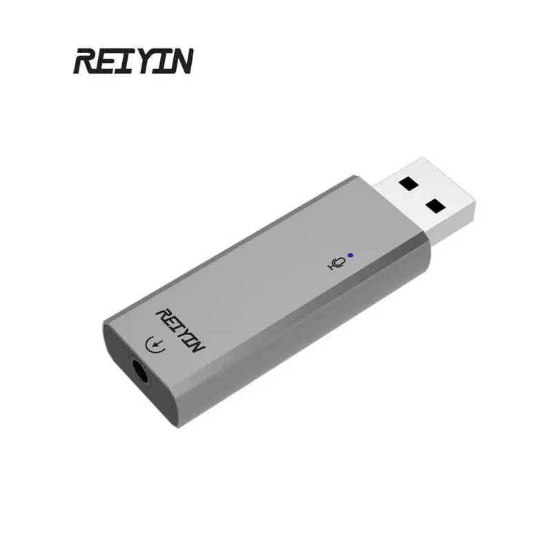 Reiyin 192 кГц 24bit аудио адаптер Порт способный DAC добавить оптический порт к ПК PS4