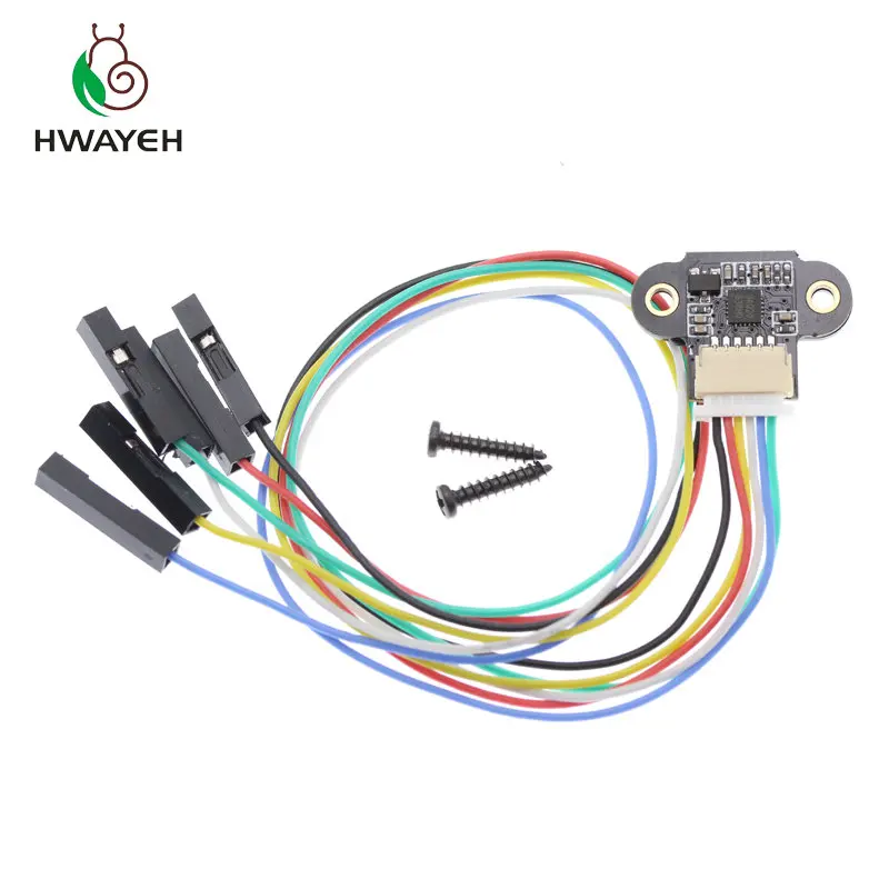 Модуль датчика лазерного диапазона ToF TOF10120 10 180 см интерфейс RS232 для Arduino UART I2C 3 5