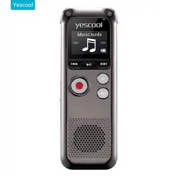 Yescool A60 professional диктофон espia мини диктофон registrador grabadora де Вос поддержка MP3 плеер аудио рекордер