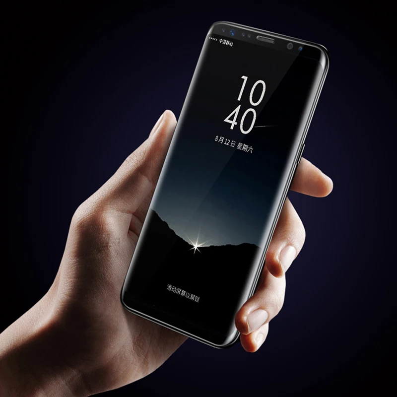 Стекло для samsung Galaxy S9, закаленное стекло S8 Plus, защита экрана, 3D, полностью изогнутое, Galaxy NOTE 9, 8 PLUS, A50, S10 PLUS, S10E, S7