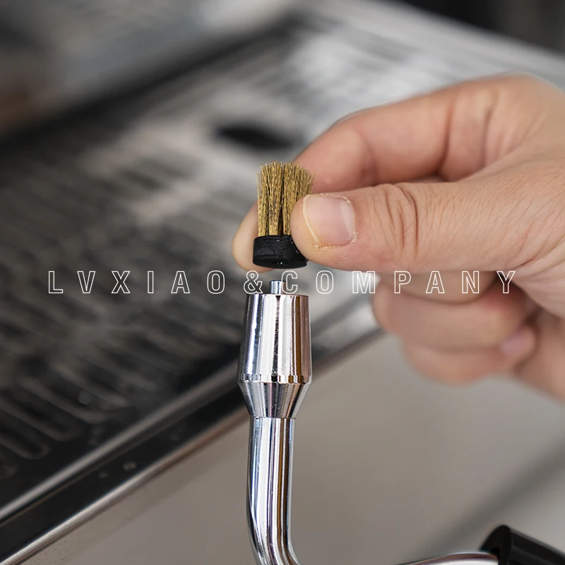  watchget Coffee Machine Clean Brush High Pressure Steam Brushes Professional and Perfect Coffee Mac