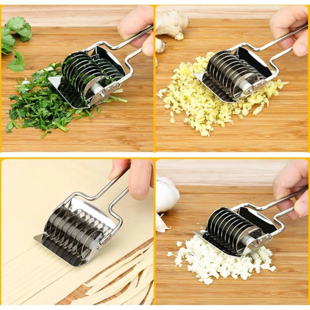 Buy Stainless Steel Noodle Cut Manual Shallot Cutter