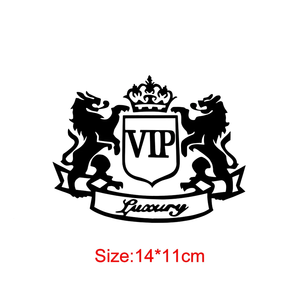 Забавные мультяшные наклейки для автомобиля VIP The Lion 1 шт. JDM Наклейка на окно