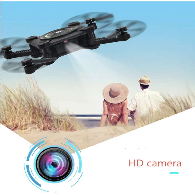 Самолет складной Дрон HC651W WiFi передача в реальном времени HD воздушный Квадрокоптер