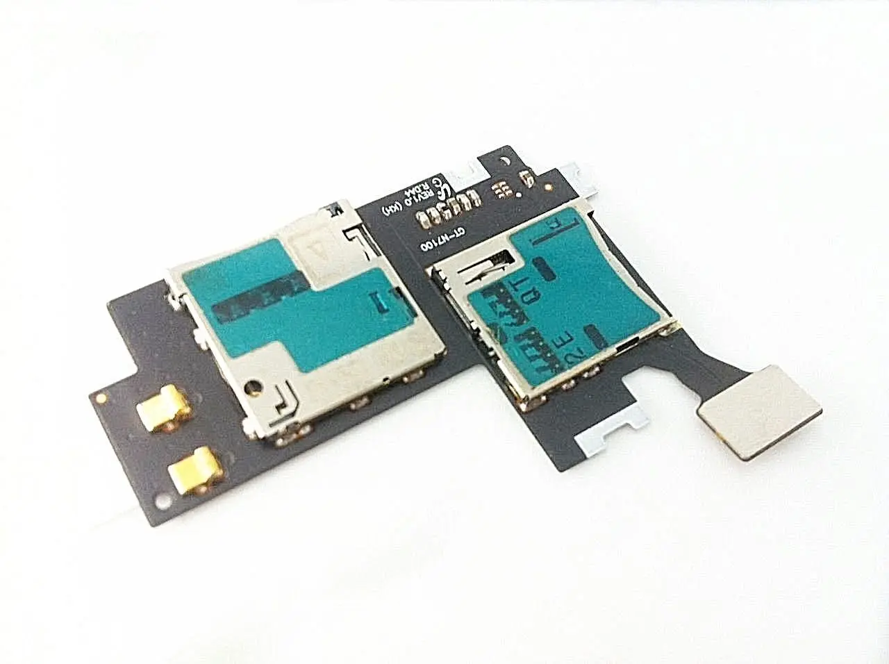 Для samsung Galaxy Note 2 N7100 SIM держатель для карт памяти Micro SD слот чтения шлейф