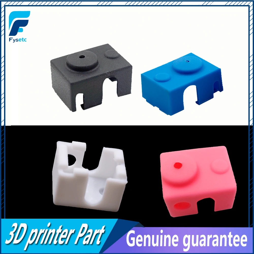 3 шт. Новый V6 силиконовый чехол для 3D принтера поддержка PT100 Оригинальный J head 1 75/3 0