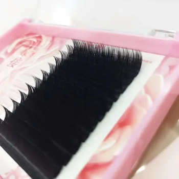 

NEW High quality synthetic natural individual eyelash extension Artificial False Eyelash Soft Black Makeup Tool