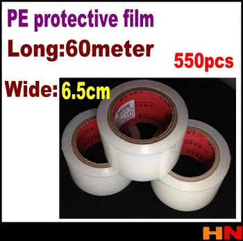 

550pcs 6.5mm*60m LCD Screen Glass Protective Film Tape PE LCD