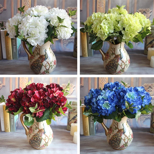 Compra flores de color rojo vino online al por mayor de china ... Color vino tinto con blanco para la sala