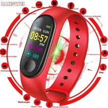 New Sport Wristband Watch Women Men LED Waterproof Smart Wrist Band Heart Rate Blood Pressure Pedometer Watch For Android iOS