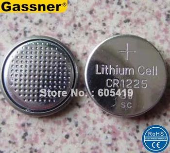 

100% fresh high quality CR1225 3V lithium button cell batteries coin cells CR 1225 fresh batteries for key fob tyre monitor