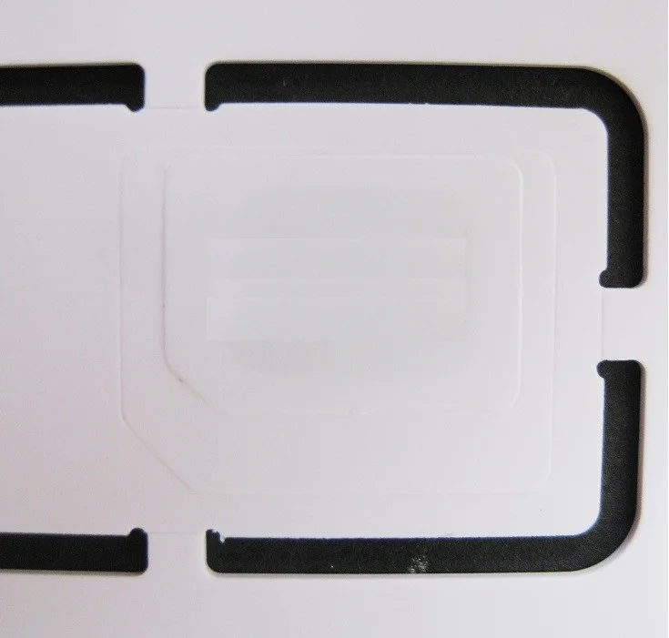 Piswords Blank SIM Card 4G LTE WCDMA GSM Mini Nano Micro Writable for Operator Milenage Algorithm blank sim card