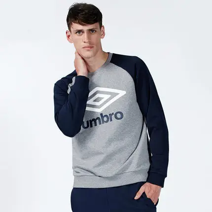 Umbro Мужская Новая Спортивная водолазка флисовая одежда для спорта куртки для бега без кепки одежда спортивные свитера UV183AP2419 - Цвет: UV183AP2419 115