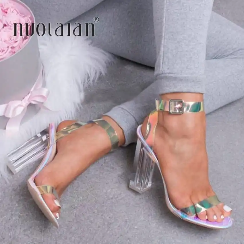 clear heels trend 2019