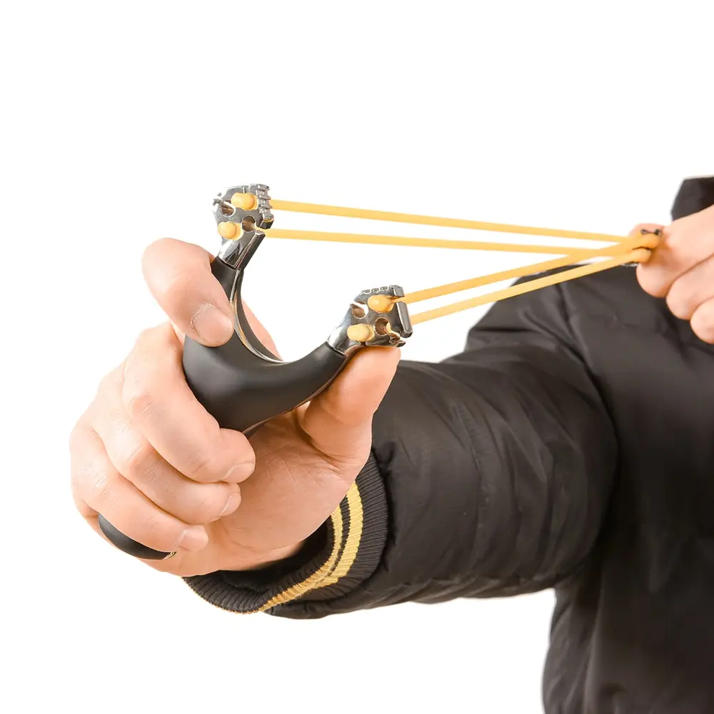 

High Power Hunting Slingshot High Velocity Sling Shot Catapult Outdoor Hunting Game Slingshot