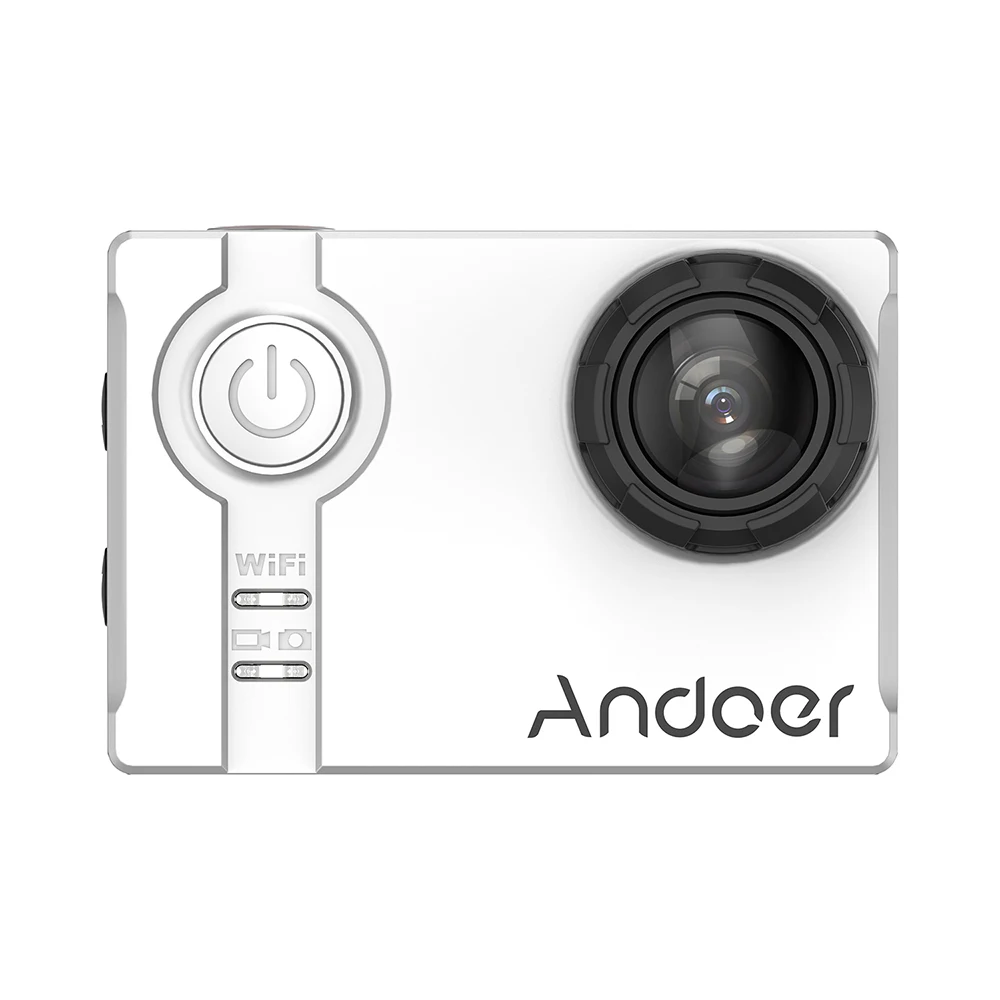 Andoer AN7000 4K Экшн-камера 1080P Full HD Wifi 12MP 2," lcd Go Sport camera Pro Adopt для Ambarella A12S75 широкоугольный объектив - Цвет: Sliver