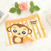 4 шт./лот Мягкий Хлопок Дети Нижнее Бельё для девочек красочные для маленьких мальчиков трусы-боксеры для От 2 до 10 лет Шорты для женщин Трусики для женщин Детское нижнее белье