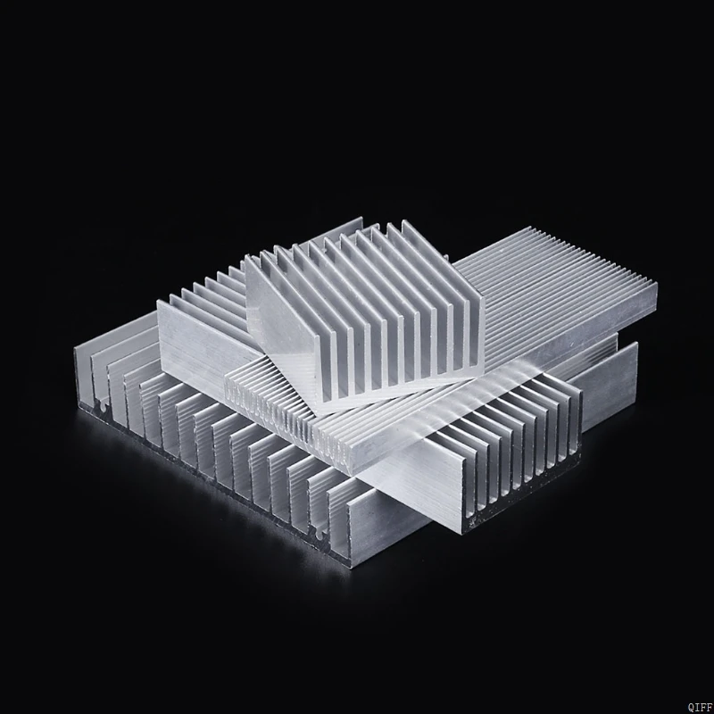 Прессованный алюминиевый радиатор для высокой мощности Светодиодный IC чип кулер радиатор теплоотвод