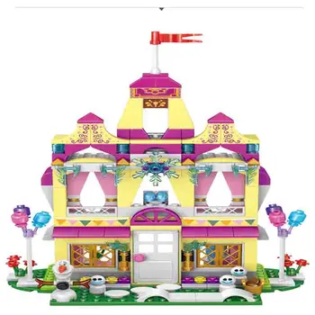 

Set 390pcs/lot Kids Educational Princess Romantic Castle Building Blocks Girls Toys