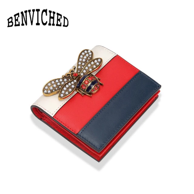 mujeres Bee las cuero de bolso Cartera 2019 genuino moda marca de v4wx1fvg