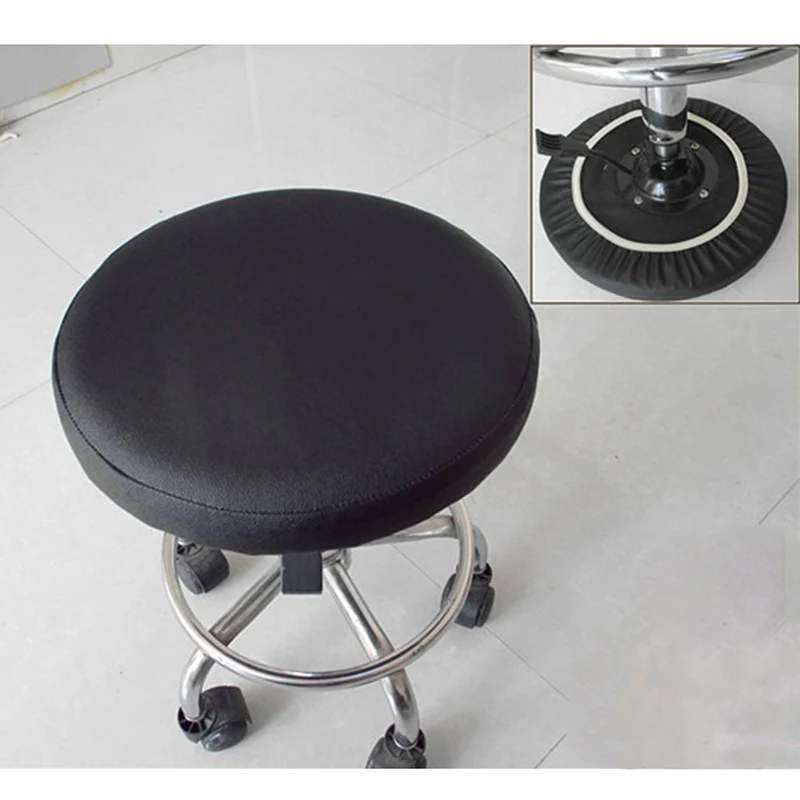 Горячая Распродажа круглый чехол для стула стоматологические эластичные чехлы на кресла чехол для стула обеденный чехол для кресла сплошной цвет