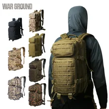 30L military backpack Molle tactical bag male waterproof camouflage military bag hiking camping fishing hunting backpack rasputin item over5 lc backpack pencott greenzone military tactical backpack molle system free shipping sku12050393