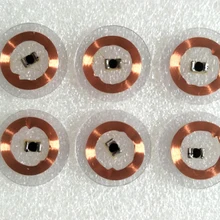 Диаметр с фокусным расстоянием 25 мм 125 KHz ID прозрачный TK4100 EM4100 теги 300 шт./лот RFID тег