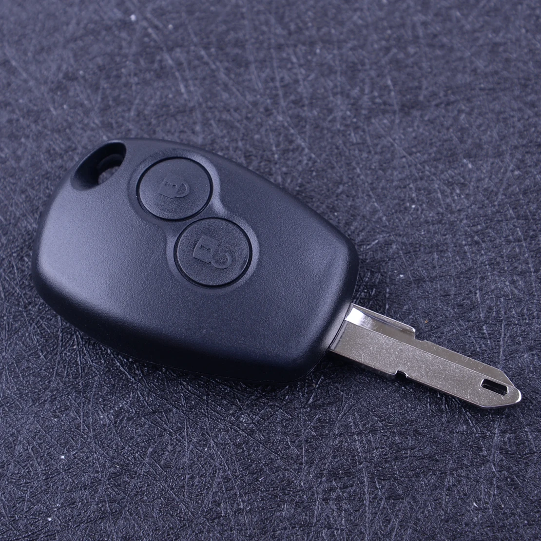 

CITALL 2 Buttons Car Remote Key Shell Case Fob with Uncut Blade fit for RENAULT Clio DACIA Logan Sandero