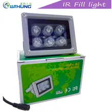 CCTV IR Led Aluminum shell 6pcs Array infrared Led lamp Light Outdoor Waterproof Night Vision IR illuminator for Home Camera