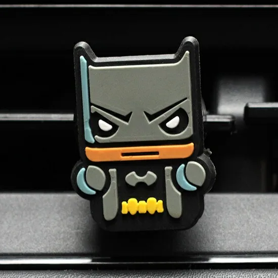 Мстители Heros фигурка автомобиля Декор освежитель воздуха авто украшение автомобиля-Стайлинг твердые духи клип автомобиль вентиляционное отверстие ароматизатор в автомобиле - Название цвета: Коричневый