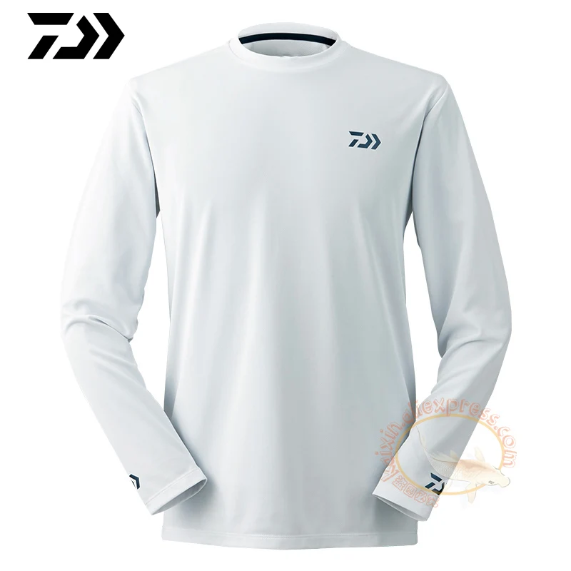

2019 Daiwa Fishing Clothing Long Sleeve XS-5XL Fishing Shirts Summer Quick-Drying Breathable Anti-UV Sun Protection T Shirt