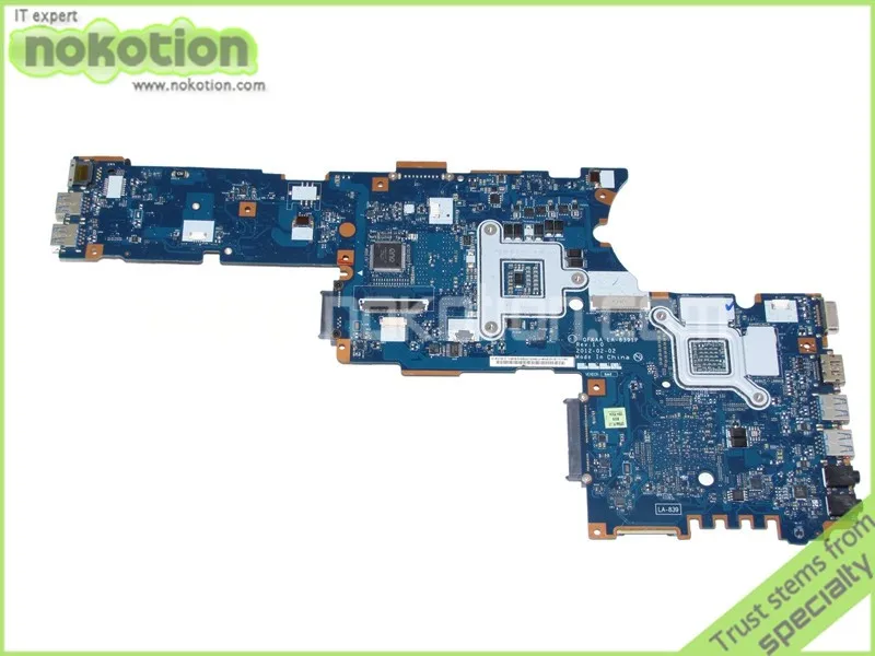 NOKOTION QFKAA LA-8391P REV 1,0 K000135200 для ноутбука toshiba satellite P850 материнская плата hd4000 GeForce GT630M